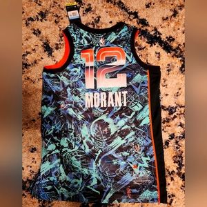 Men's Nike Ja Morant Black/Turquoise NBA Memphis Grizzlies Select Series Rookie